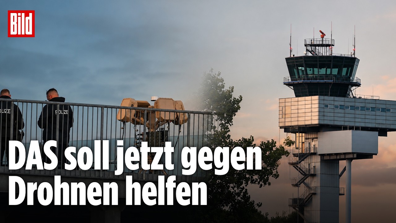 LEIPZIG: Bundespolizei rüstet auf! Drohnenabwehr sichert jetzt den Flughafen