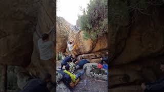 Video thumbnail: El Serbal de los Cazadores, 7B. La Pedriza