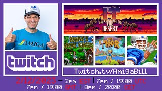 2/12/2023 Commodore Amiga/PC - It Returned to the Desert, Tiny Thor, Bertie's & TV Sports Football