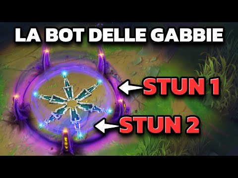 LA BOT DELLE GABBIE: nemici intrappolati negli stun - League of Legends ITA
