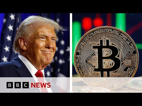 Video | Bitcoin trades at record high following Trump US election win | BBC News