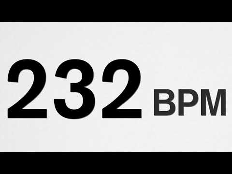 Metronome BPM 232