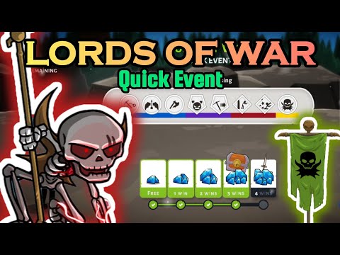 Playing New "Lords Of War" Event In Stick War 3: Saga New Update! Can We Finish The Event/Mission?