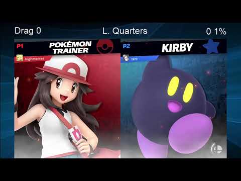 CWA Wifi Weekly 33 - Drag (Pokémon Trainer) vs 1% (Kirby, Yoshi) Losers Quarters