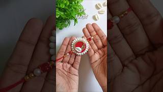 DIY Rakhi making #diy #rakhi #ideas #shorts