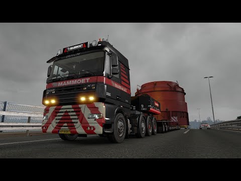 ETS2 1.30.1.19s (Special Transport DLC!!!) - DAF XF 105 - Köln (D) - Amsterdam (NL)
