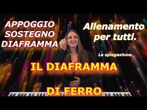 62 - IRON DIAPHRAGM: How to train the diaphragm, support, explanation. #diaphragm