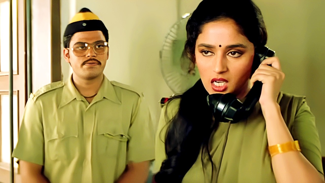 पुलिसवाली हूँ, तुम्हारे बाप की नौकर नहीं! 🔥 | Madhuri Dixit | Khalnayak