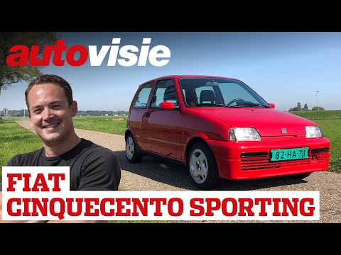 Great driving pleasure | Fiat Cinquecento Sporting (1996) | Peters Test Drive #91 | Autovisie