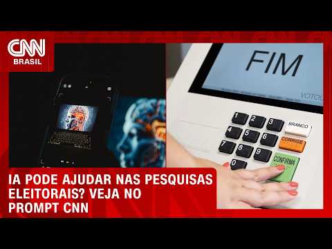 Inteligência artificial pode ajudar nas pesquisas eleitorais? Especialista explica | CNN BRASIL
