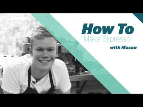 How to: make espresso