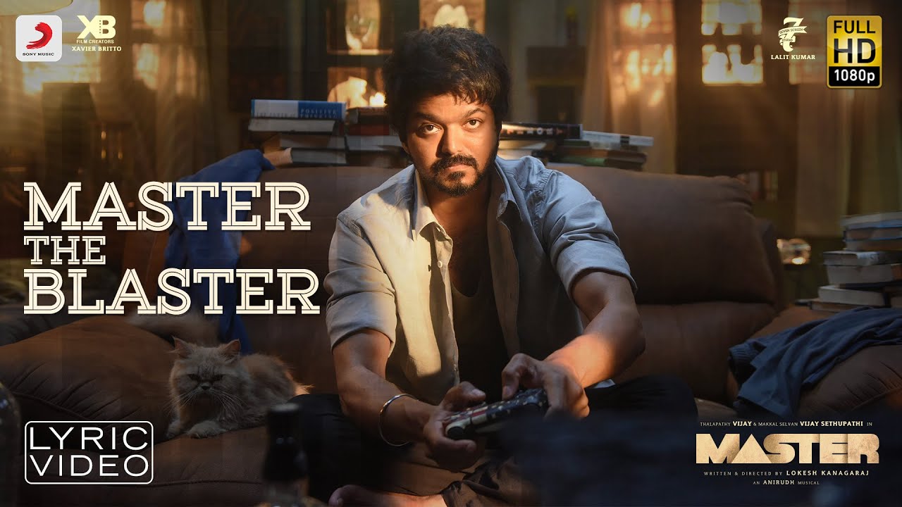 Master - Master the Blaster song Lyrics | Thalapathy Vijay - Bjorn Surrao Lyrics