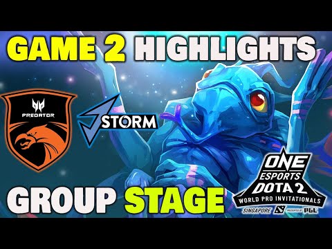 TNC PREDATOR VS J.STORM GAME 2 One Esports World Pro Invitational