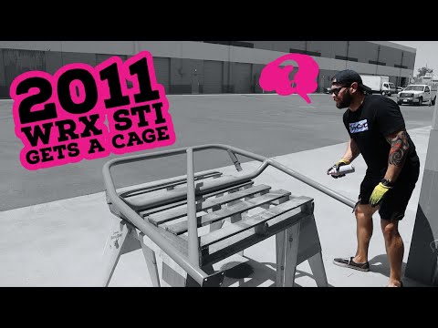 2011 WRX STI Gets a Autopower Roll Cage