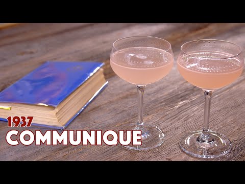 1937 Communique Gin Cocktail - Cocktails After Dark - Glen And Friends Cooking