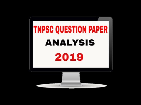 Tnpsc g2/g2a/g4 analysis 2019 Video