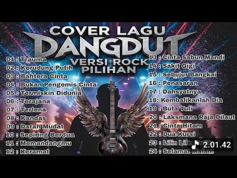 COVER LAGU DANGDUT VERSI ROCK LAGU PILIHAN 2025 MUSIK AI TERBAIK || trauma || kerudung putih 🎧🎧