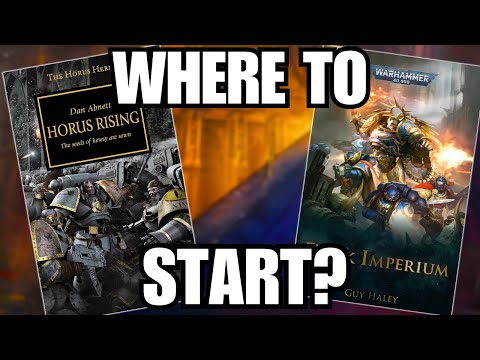 Warhammer 40k Beginners Book Guide - Where to Start Reading!