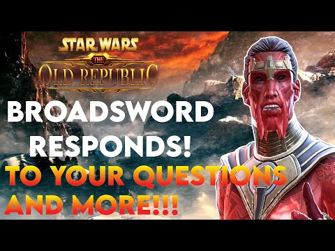 Broadsword Answers Some of Your Questions!!!!