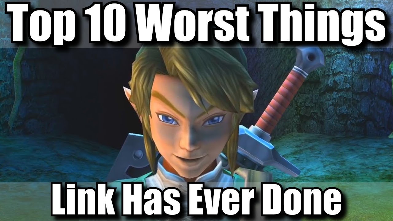Top 10 Worst Things Link Has Ever Done