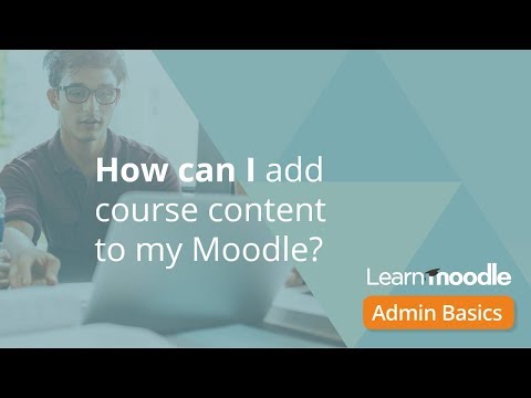 Add course content Admin Basics