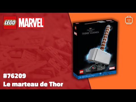 Vidéo LEGO Marvel 76209 : Le marteau de Thor​