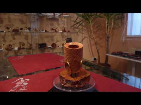 Pipa radica poker fatta a mano - www.paronellipipe.it