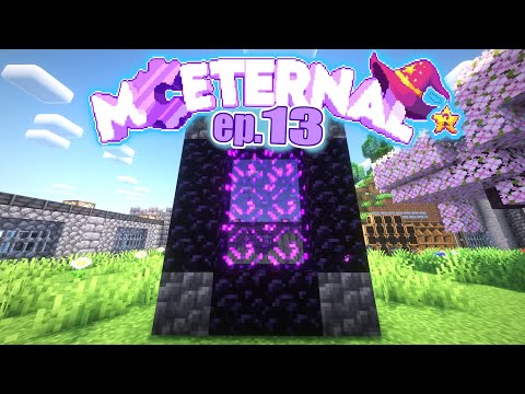 How to Unlock the Nether / Expert Mode in Minecraft MC Eternal 2 Ep.13