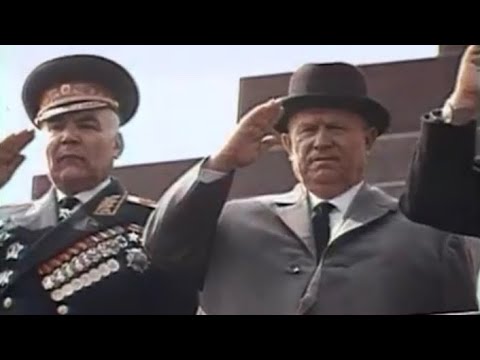 U.S.S.R | rare footage of May 1 parade | 1964