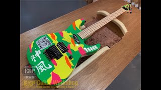 Video thumbnail for ESP  KAMIKAZE-4 （George Lynch Model） by GWS ESP