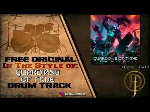 Guardians of Time Styled Free Original Drum Track - 146 BPM (FREE WAV & DRUM MIDI DOWNLOAD)