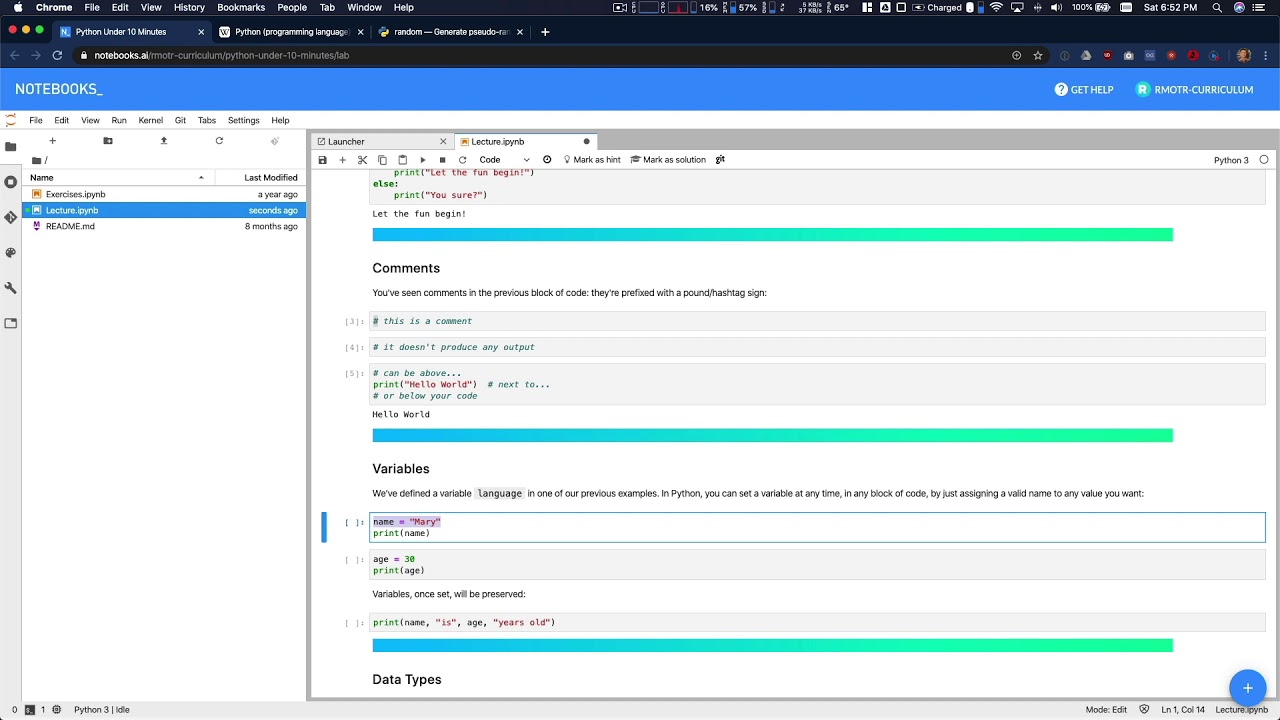 A Comprehensive Introduction to Python for Data Analysis | Galaxy.ai