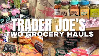 $143 TRADERS JOE'S GROCERY HAUL - MOMMA AND I HAULS - IT HAS BEEN A MINUTE - THE STRUGGLE