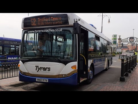 (ex nottingham transport) tyrers scania K270UB omnilink YN57FYV