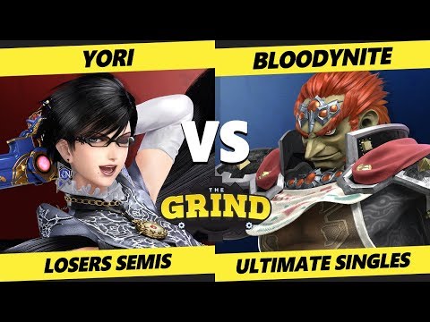 The Grind 119 Online Losers Semis - Yori (Bayonetta) Vs Bloodynite (Samus, Ganondorf) Smash Ultimate
