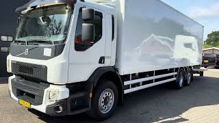 Camion fourgon Volvo FE 280 6X2 8.8M Koffer 3000KG LBW EURO 6 Stuuras Airco NL truck | Image 4 - Autoline