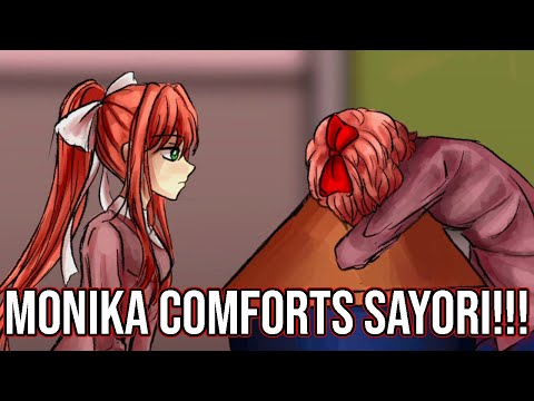 Monika COMFORTS Sayori!!!! | DDLC MOD | System Error Part 2