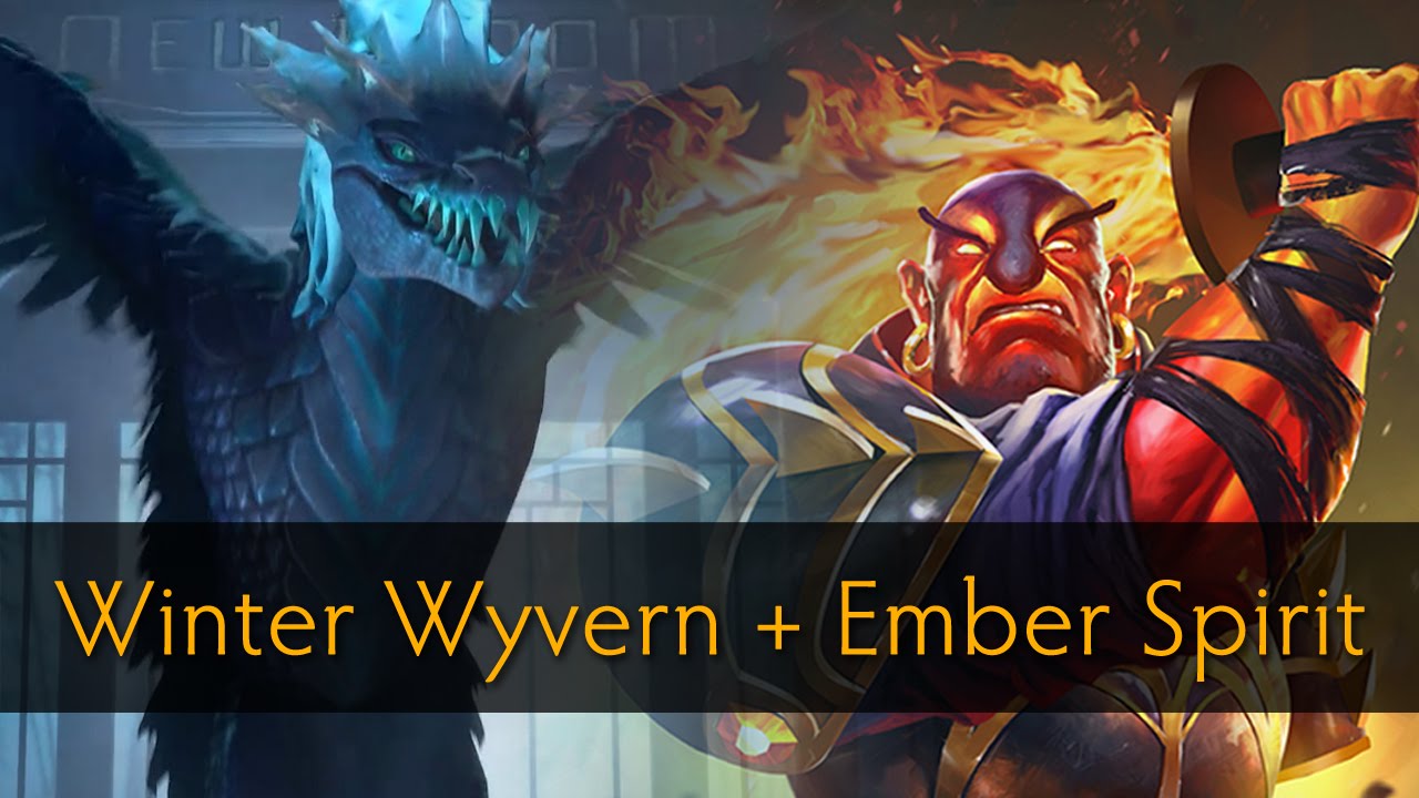 Dota 2: Xem tướng mới Winter Wyvern combo cùng Ember Spirit