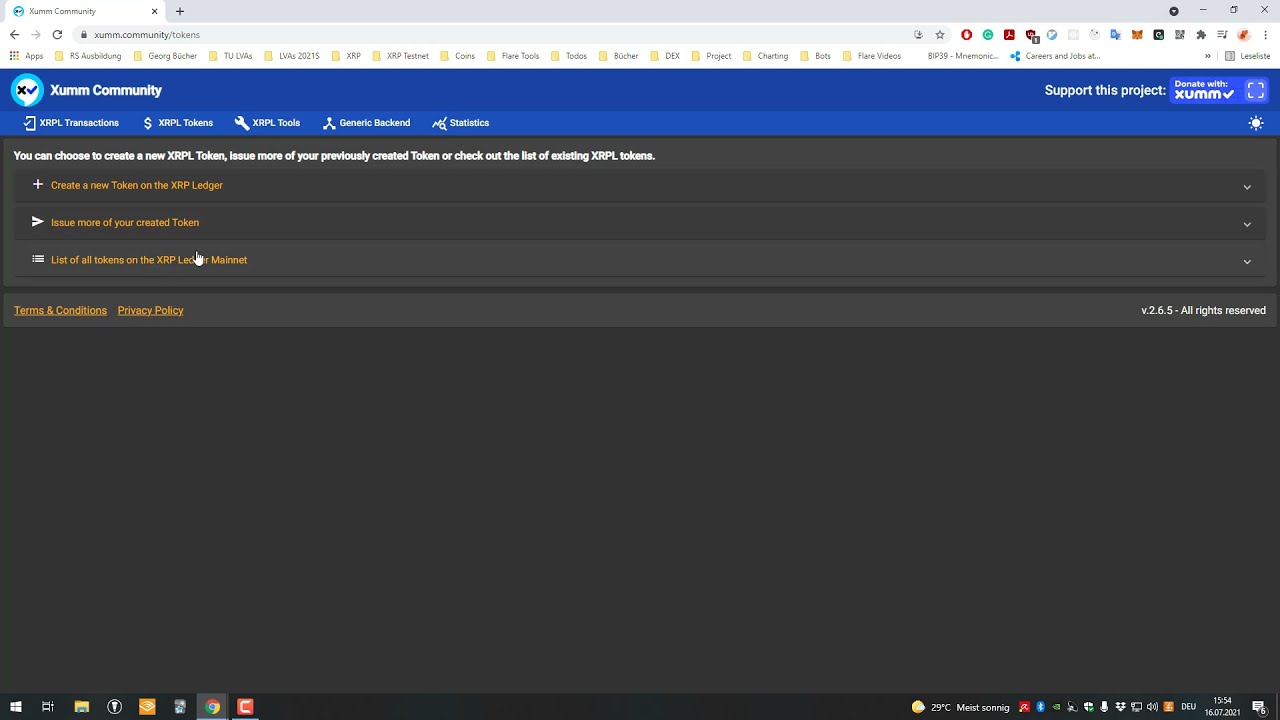 Setting Trustlines using XUMM community (tutorial / showcase) [HowTo]