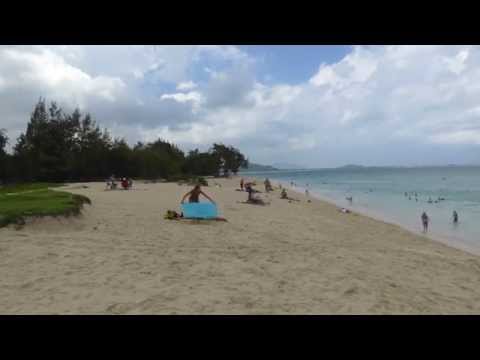 4K UHD Hawaii Kailua beach park