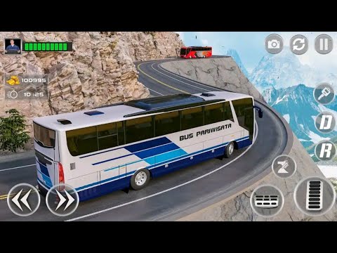 Euro uphill bus simulator game / Indian bus uphill bus games 3d / ultimate off-road simulator game