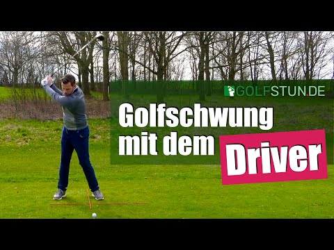 GOLFSCHWUNG MIT DEM DRIVER – Die komplette Technik + Basics für den Golf-Abschlag (deutsch)