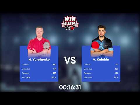 15:00 Oleksandr Ivashkin 0-3 Vladyslav Kaluhin West 3 WIN CUP 03.11.2022 | TABLE TENNIS WINCUP