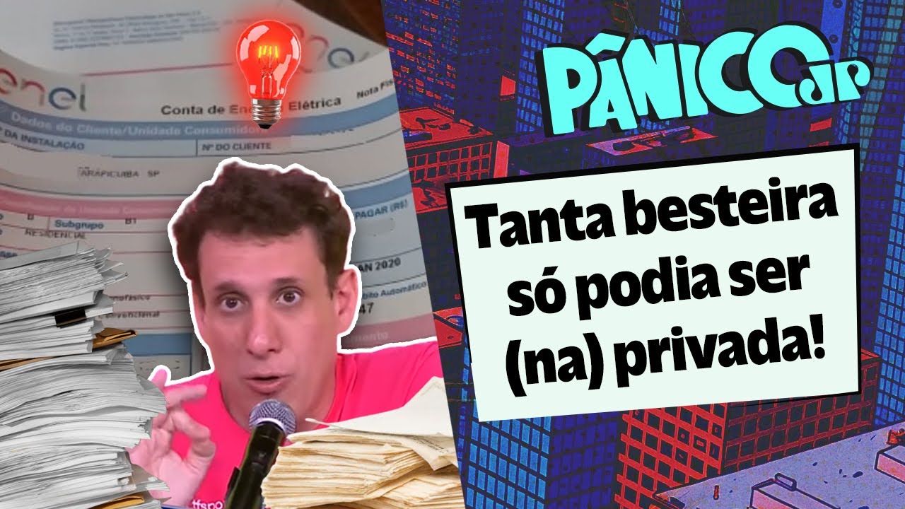 CONTA DE LUZ MAIS CARA?! SP NEM TEM ENERGIA PARA ISSO! SAMY DANA MANDA A REAL