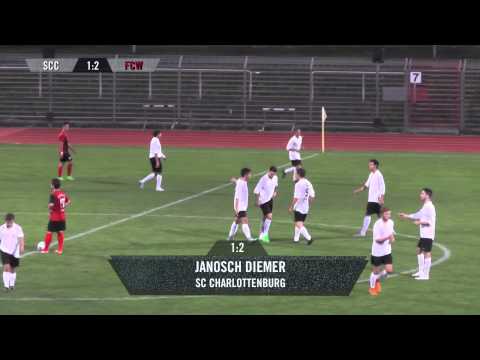 SC Charlottenburg - 1.FC Wilmersdorf (Berlin-Liga) - Spielszenen | SPREEKICK.TV