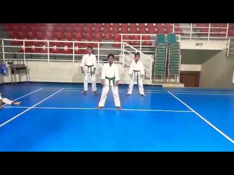 Karate Kata Style - 20 Steps. The Bloomington Academy - Ajman.