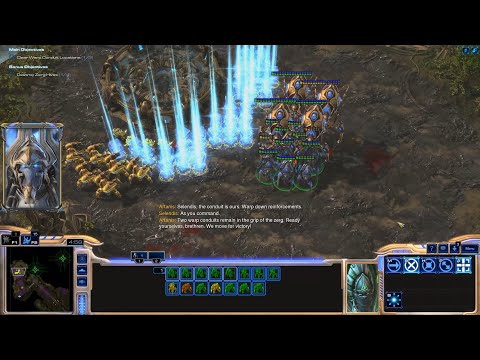 StarCraft 2 Co-op Campaign: Legacy of the Void Mission 1 - For Aiur!