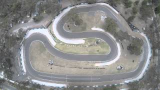 preview picture of video 'Barossa Go Kart Club - Birds Eye Track View'