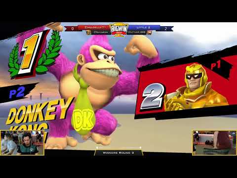 BigWinSmash 46 - Winners Round 3 - Little z (Donkey Kong) v ChuJelly (Falcon)