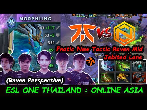 Fnatic vs Neon | Raven [Morphling] True King Carry ESL ONE THAILAND Playoffs Lower Bracket Game1